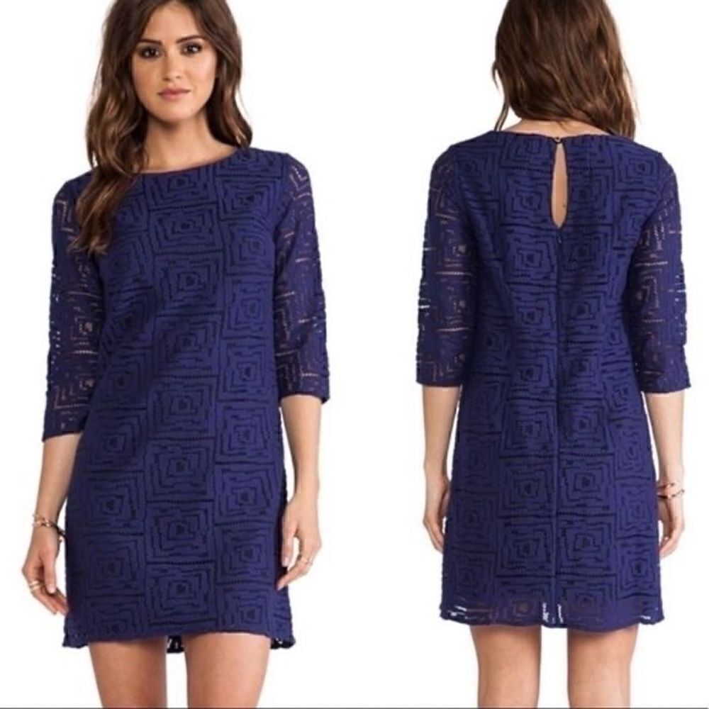 Shoshanna  Geo Lace Constance Dress size 2